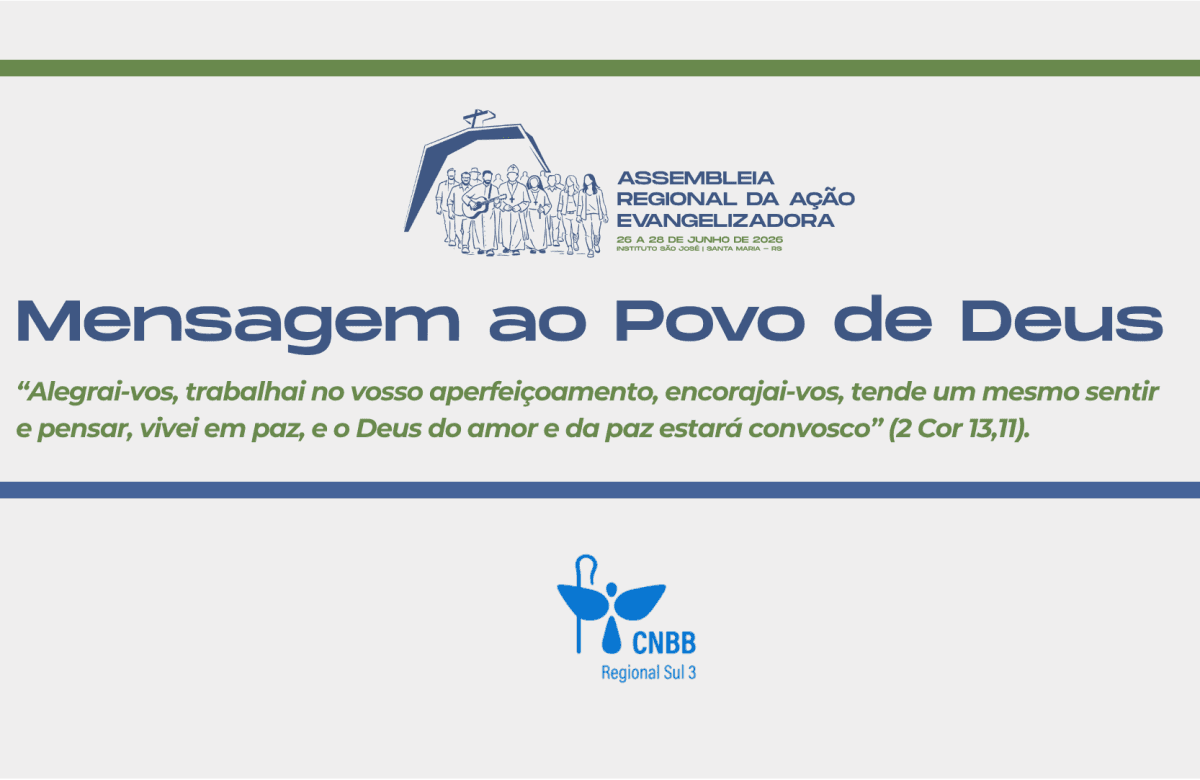 Foto de capa da notícia Igreja do Rio Grande do Sul divulga “Mensagem ao Povo de Deus” a partir da Assembleia da Ação Evangelizadora