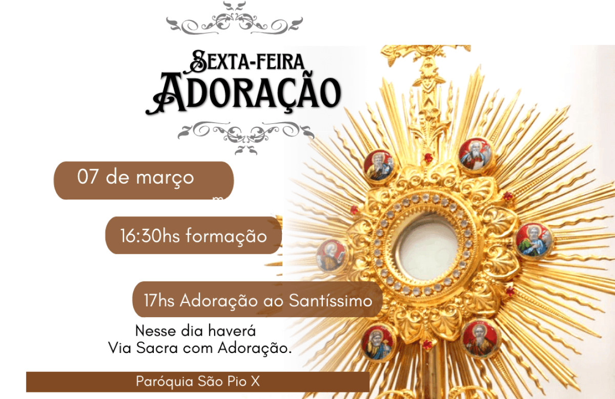 Foto de capa da notícia PRIMEIRA SEXTA-FEIRA DO MÊS