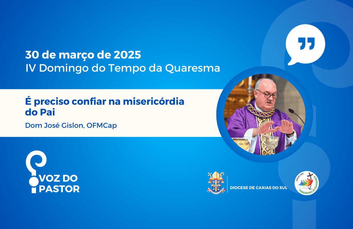 Foto de capa da notícia É preciso confiar na misericórdia do Pai