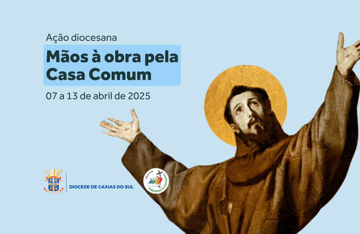 Foto de capa da notícia Diocese de Caxias do Sul propõe campanha "Mãos à Obra pela Casa Comum" como ação da Campanha da Fraternidade 2025