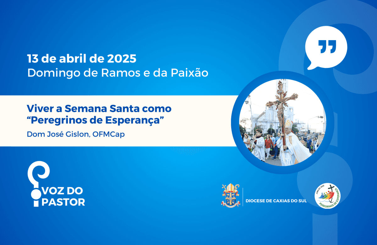 Foto de capa da notícia Viver a Semana Santa como “Peregrinos de Esperança”